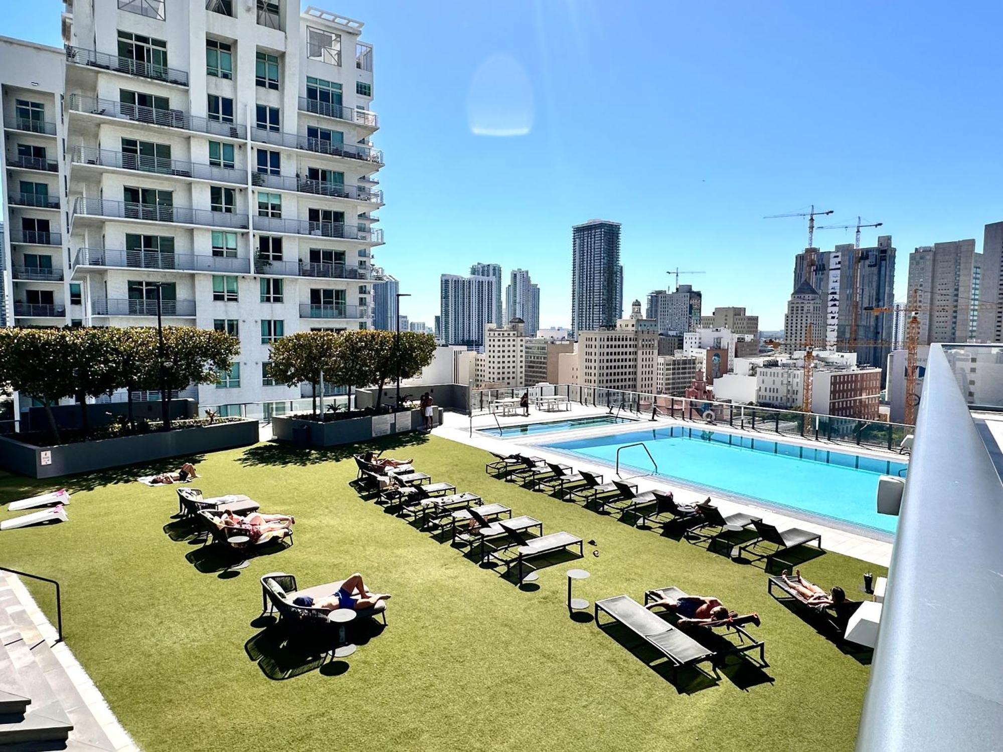 マイアミLuxury Loft - Free Parking - Ocean View - Brickell Downtownアパートメント エクステリア 写真