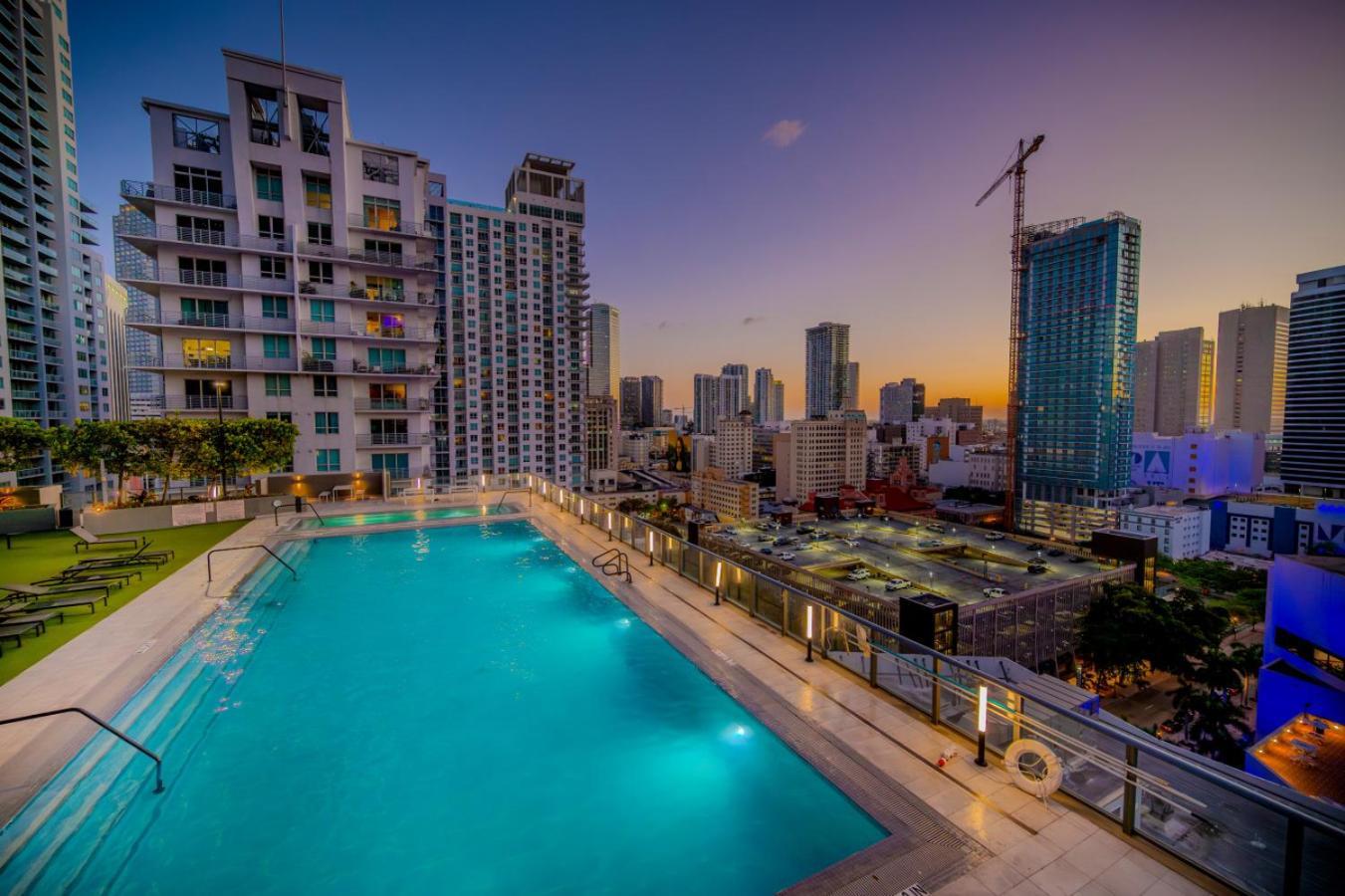 マイアミLuxury Loft - Free Parking - Ocean View - Brickell Downtownアパートメント エクステリア 写真