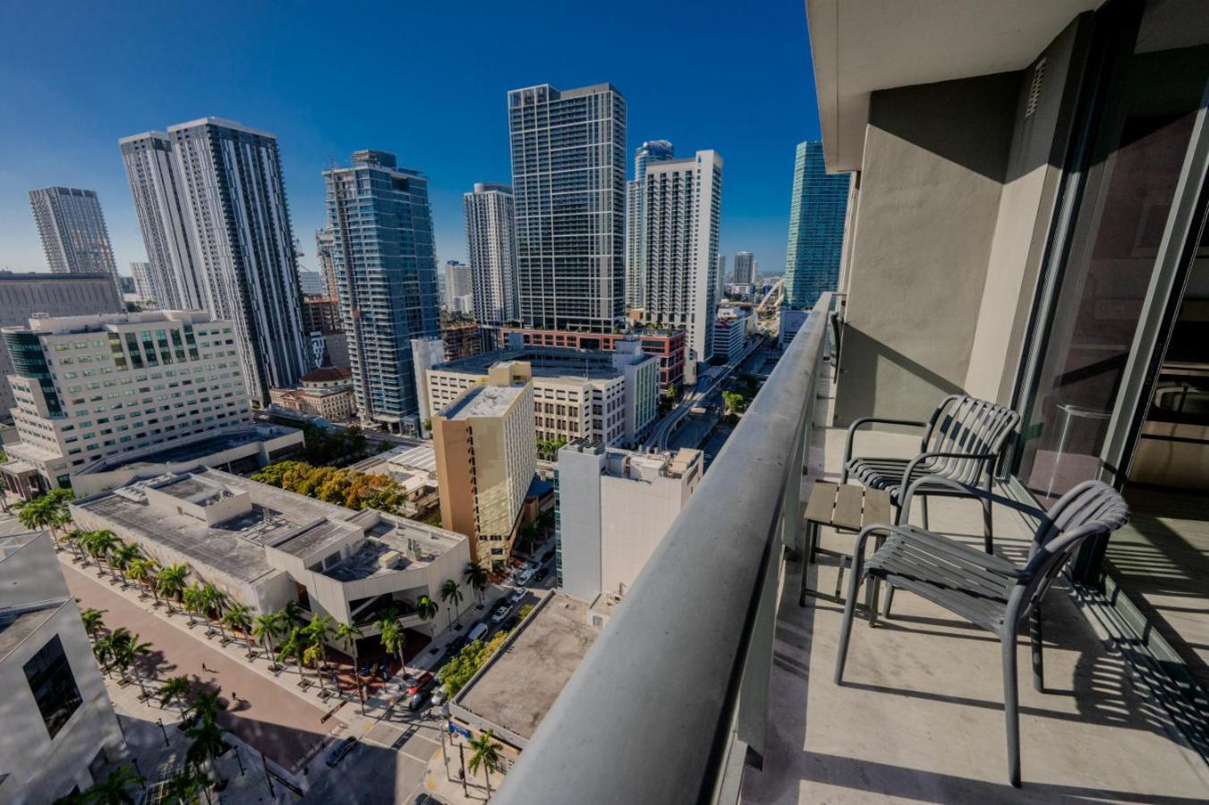 マイアミLuxury Loft - Free Parking - Ocean View - Brickell Downtownアパートメント 部屋 写真