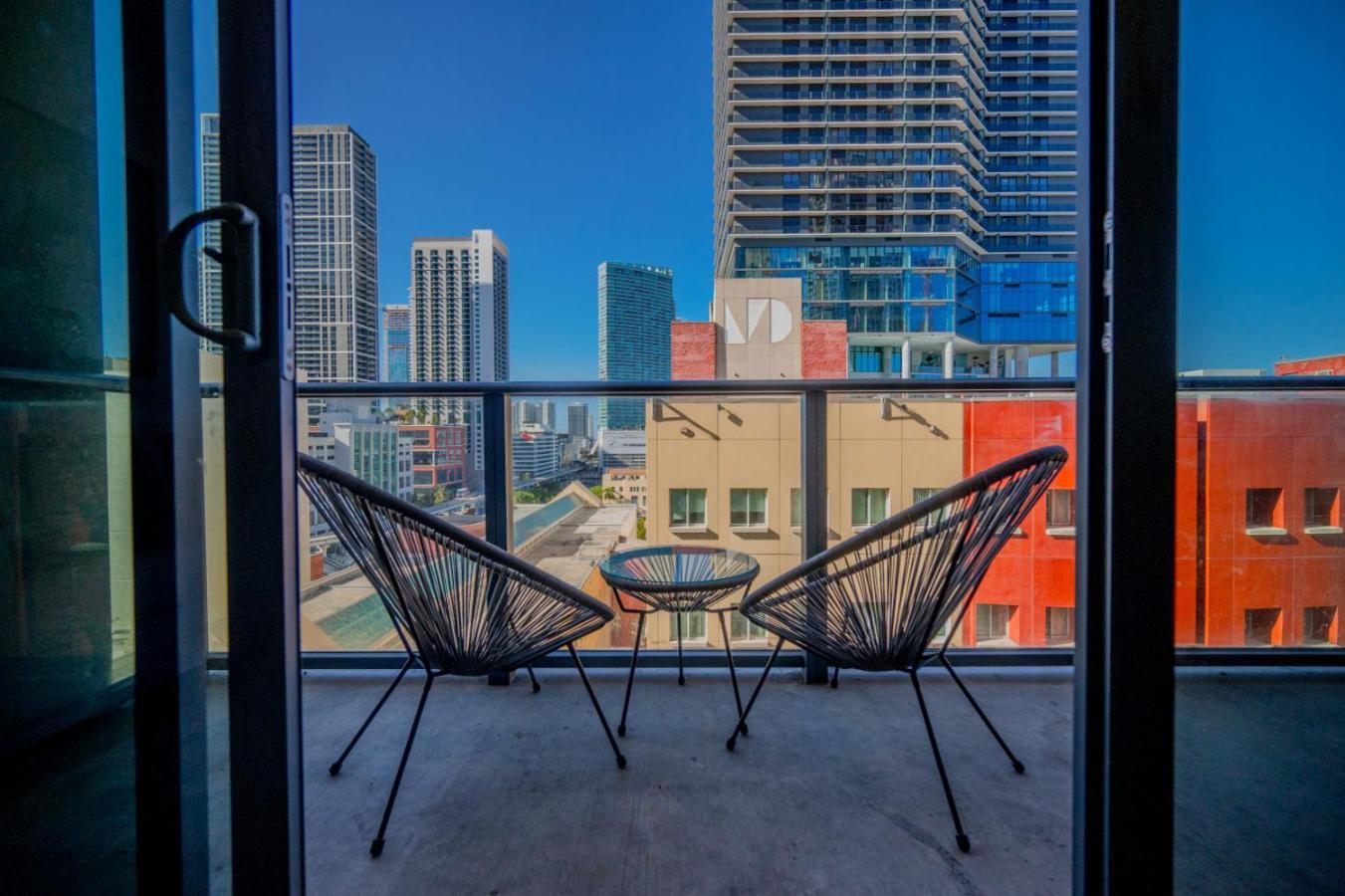 マイアミLuxury Loft - Free Parking - Ocean View - Brickell Downtownアパートメント 部屋 写真