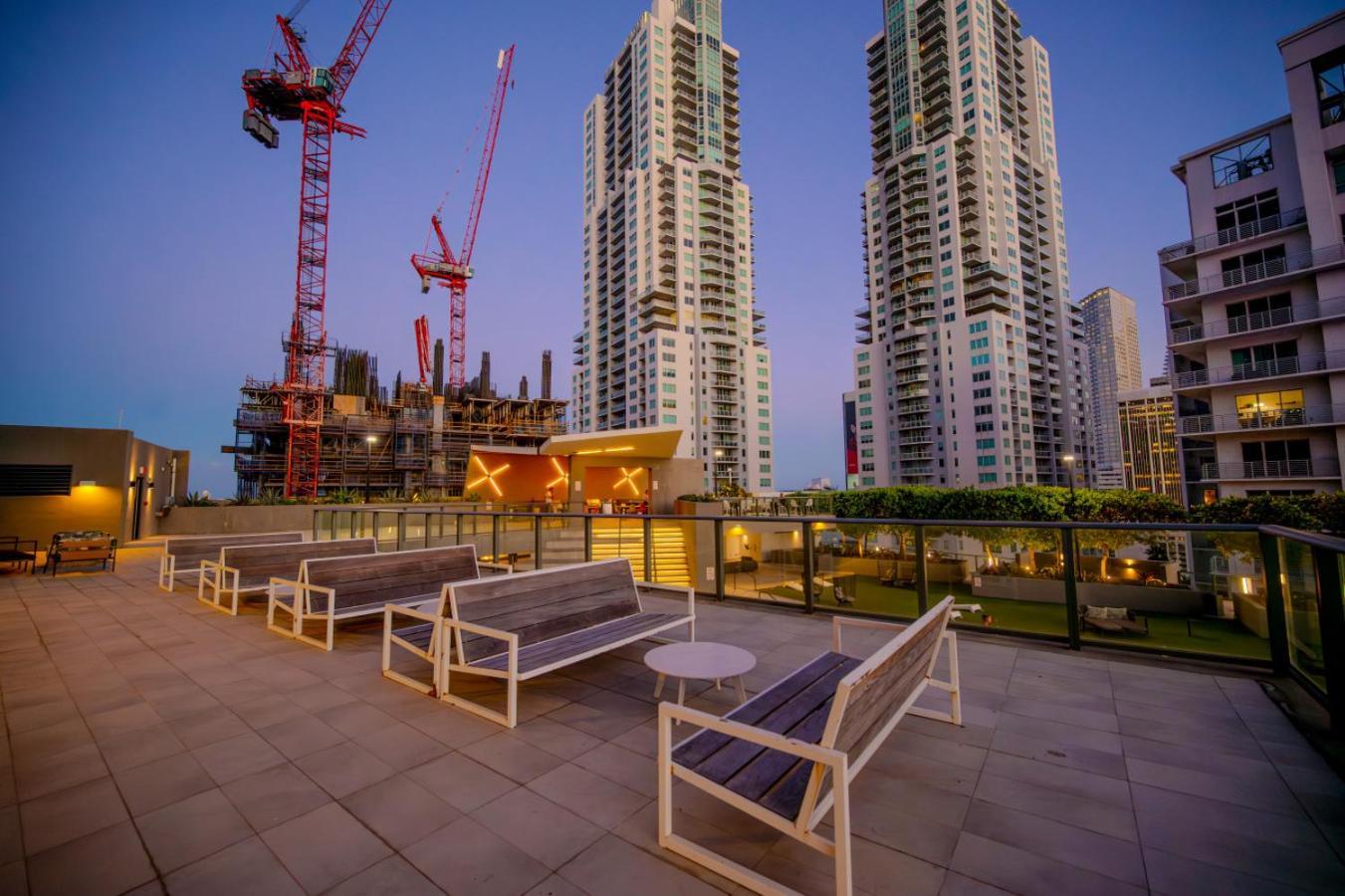 マイアミLuxury Loft - Free Parking - Ocean View - Brickell Downtownアパートメント エクステリア 写真