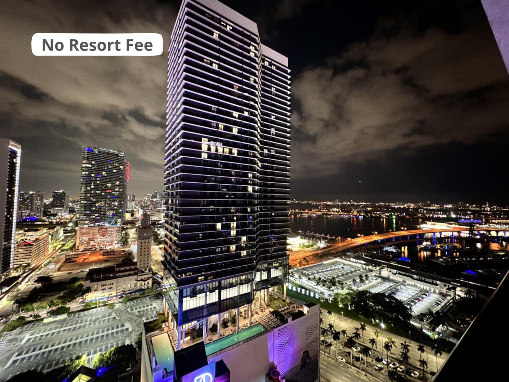 マイアミLuxury Loft - Free Parking - Ocean View - Brickell Downtownアパートメント エクステリア 写真