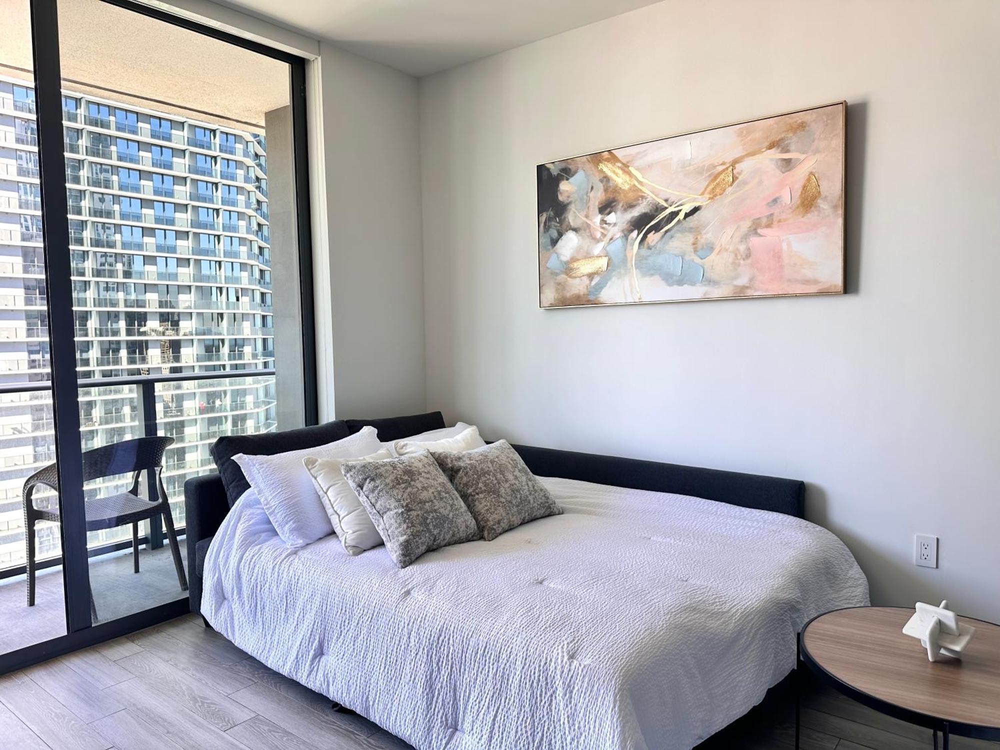 マイアミLuxury Loft - Free Parking - Ocean View - Brickell Downtownアパートメント 部屋 写真