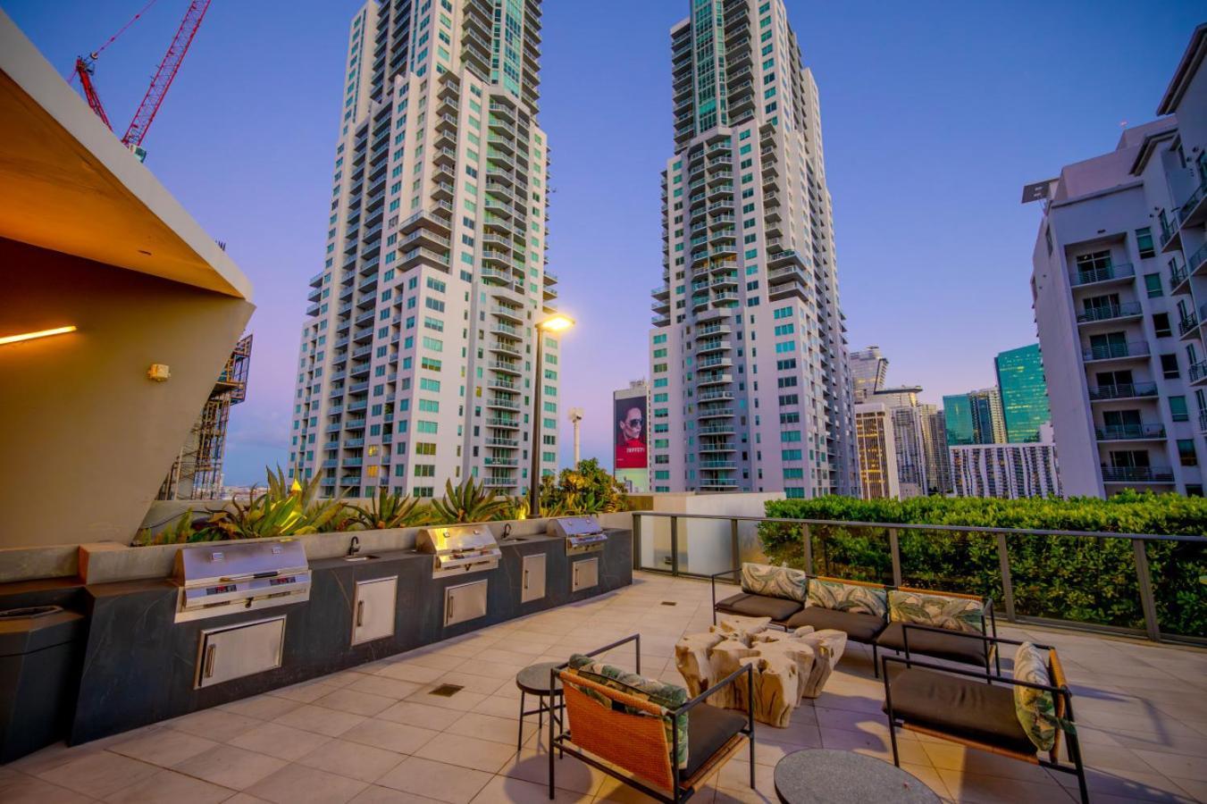マイアミLuxury Loft - Free Parking - Ocean View - Brickell Downtownアパートメント エクステリア 写真